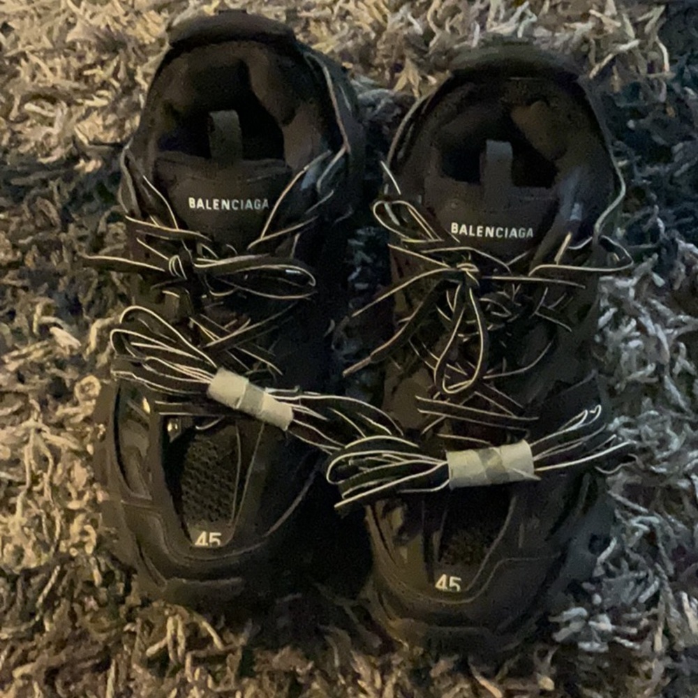Balenciaga Dark Tone Athletic Shoes